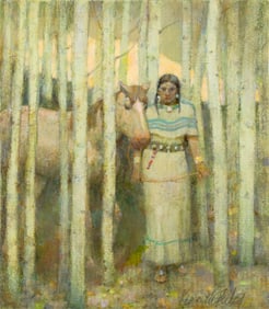 Kenneth Riley (1919-2015), Maiden of the Aspens