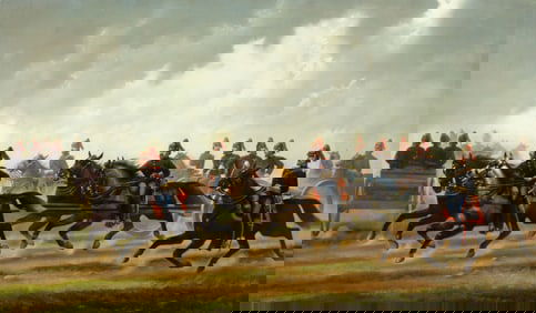James Walker (1818-1889), Artillery Maneuvers, 1881