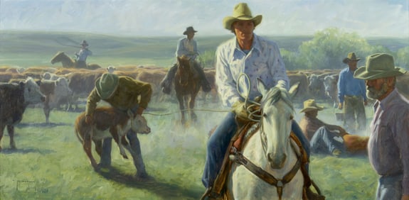 Robert Duncan (1952- ), Wyoming Born and Bred, 1990
