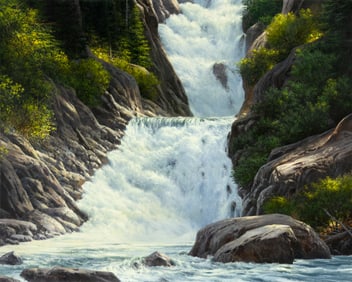 Bill Hughes (1932-1992), The Falls, 1982