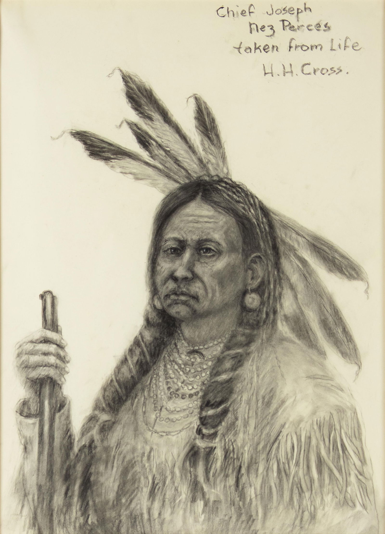 Henry Herman Cross, 1837-1918, Chief Joseph (1 of 3)