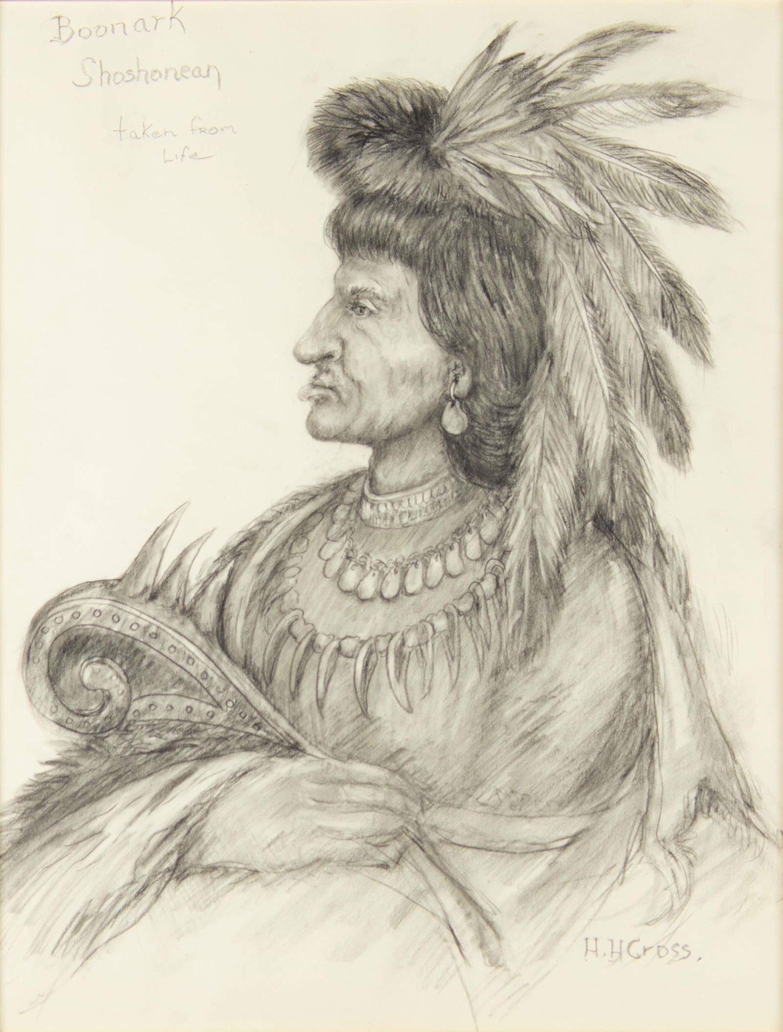 Henry Herman Cross, 1837-1918, Boonark Shoshonean (1 of 3)