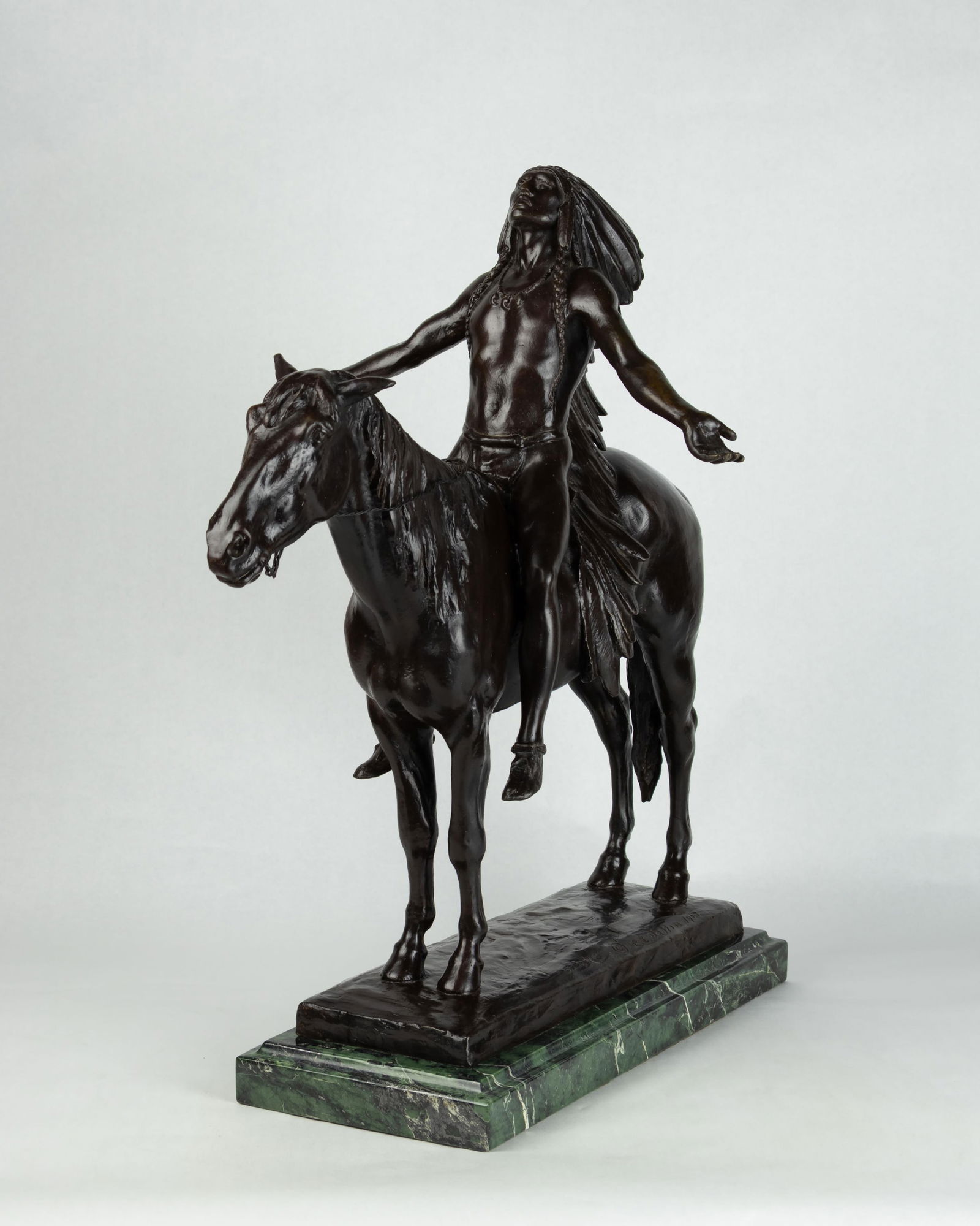 Cyrus Edwin Dallin, 1861-1944, Appeal to the Great Spirit, 1913 (1 of 7)