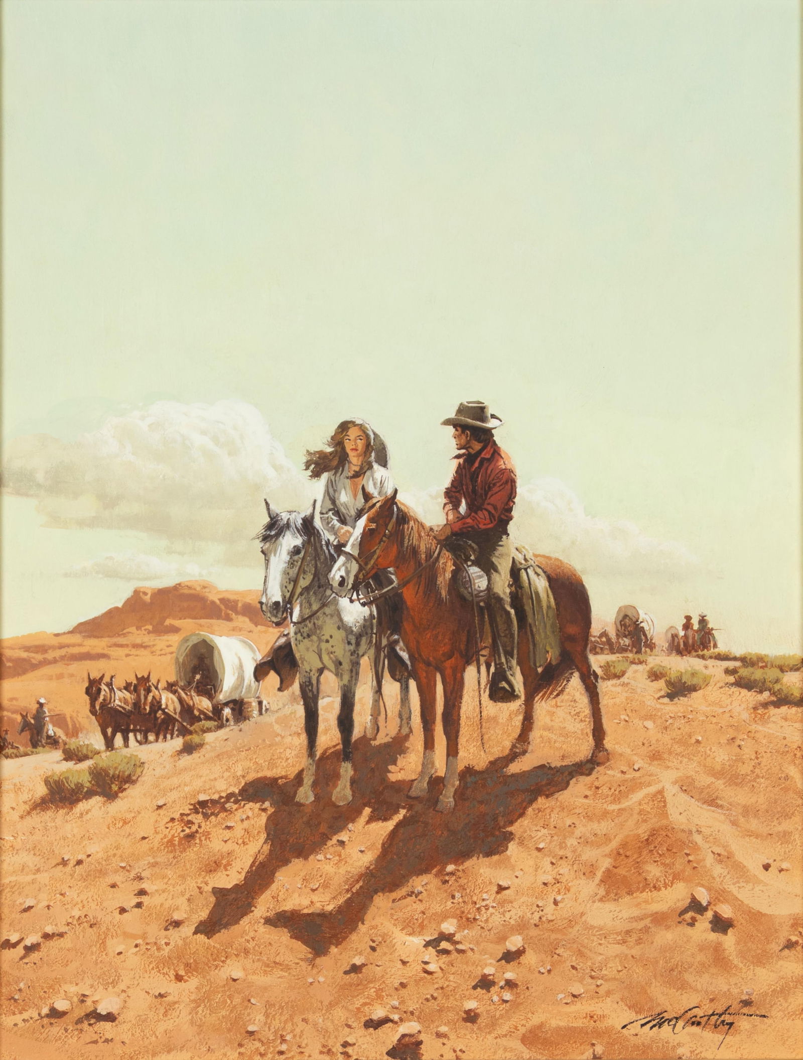 Frank McCarthy, 1924-2002, Hickory Shirt (1 of 3)