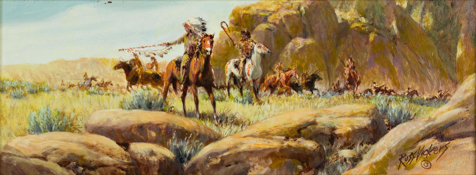 Russ Vickers, 1923-1997, Into the Sanctuary (1 of 3)