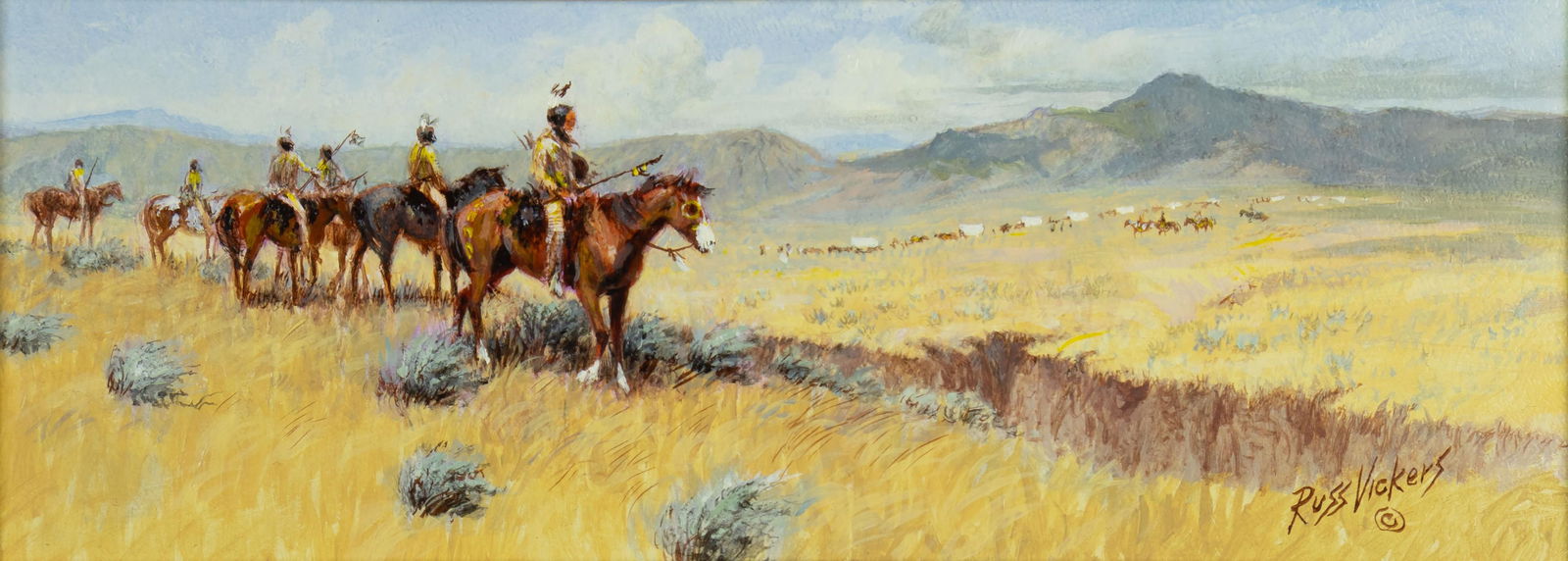 Russ Vickers, 1923-1997, Westward Expansion (1 of 3)