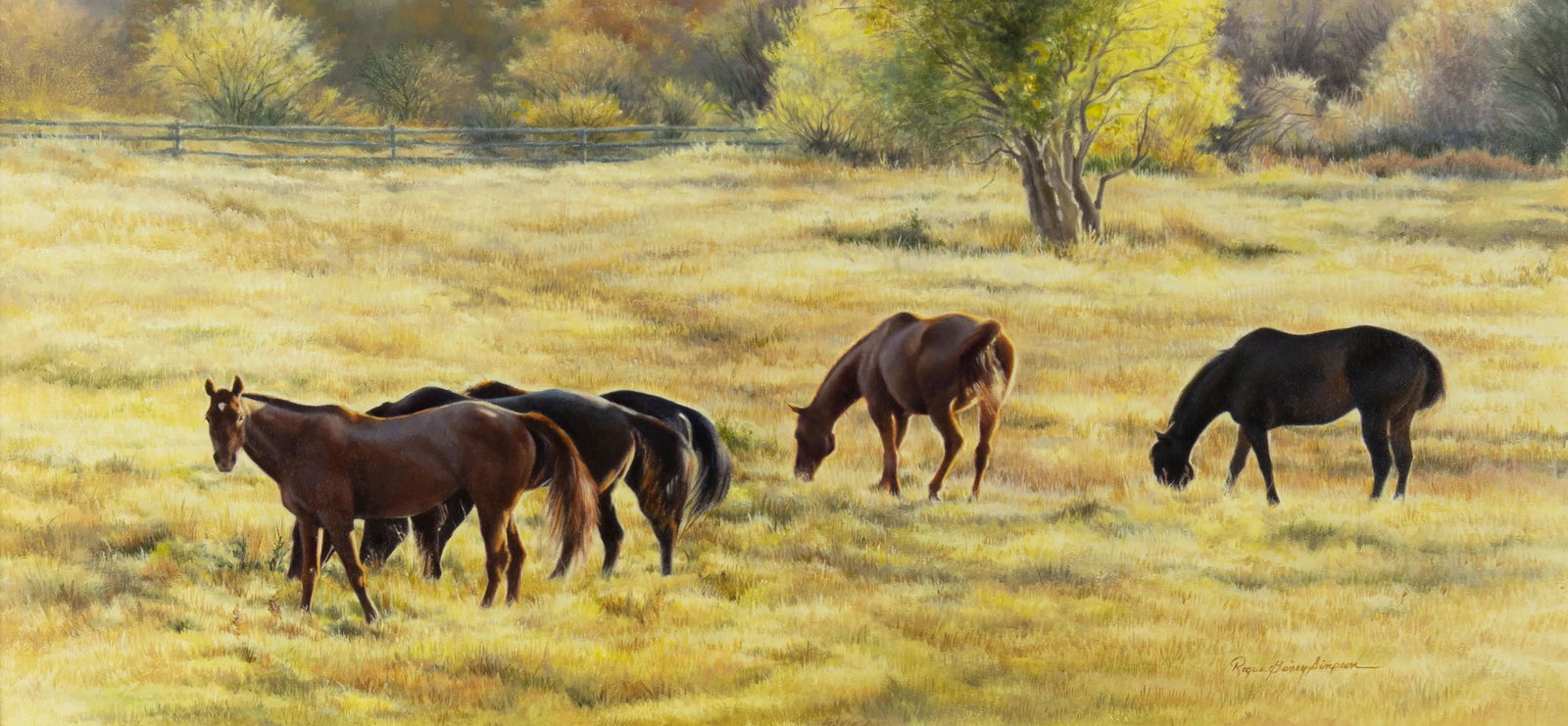 Rogue Guirey Simpson, 1943-2005, Autmun Fields (1 of 3)