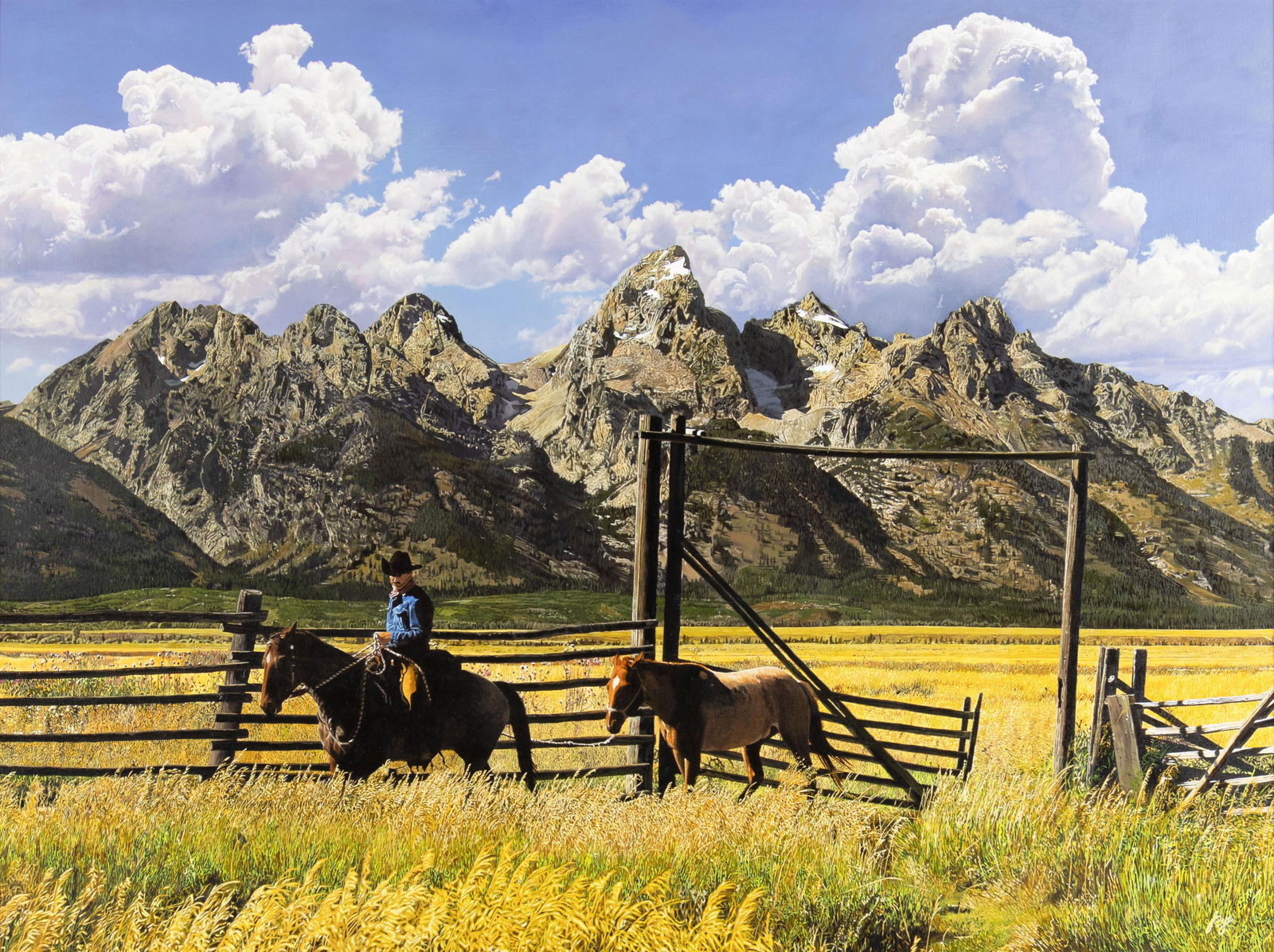 John Bye, b.1970, Teton Dreams (1 of 3)