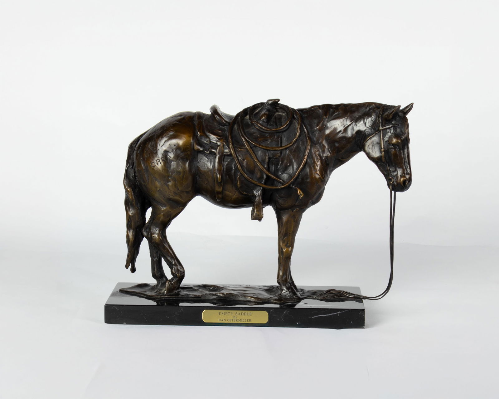 Dan Ostermiller, b.1956, Charlie Russell Rider Empty Saddle, 1996 (1 of 6)