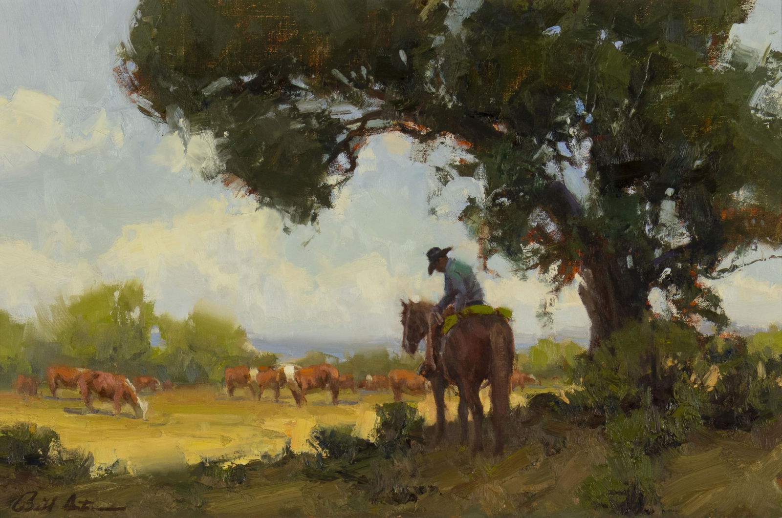 Bill Anton, b.1957, Summer Silhouette (1 of 3)