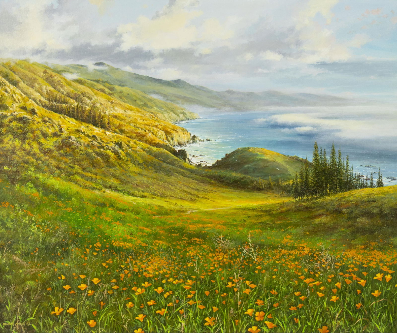 Maurice Harvey, 1928-2019, Drifts the Season, 1982 (1 of 3)