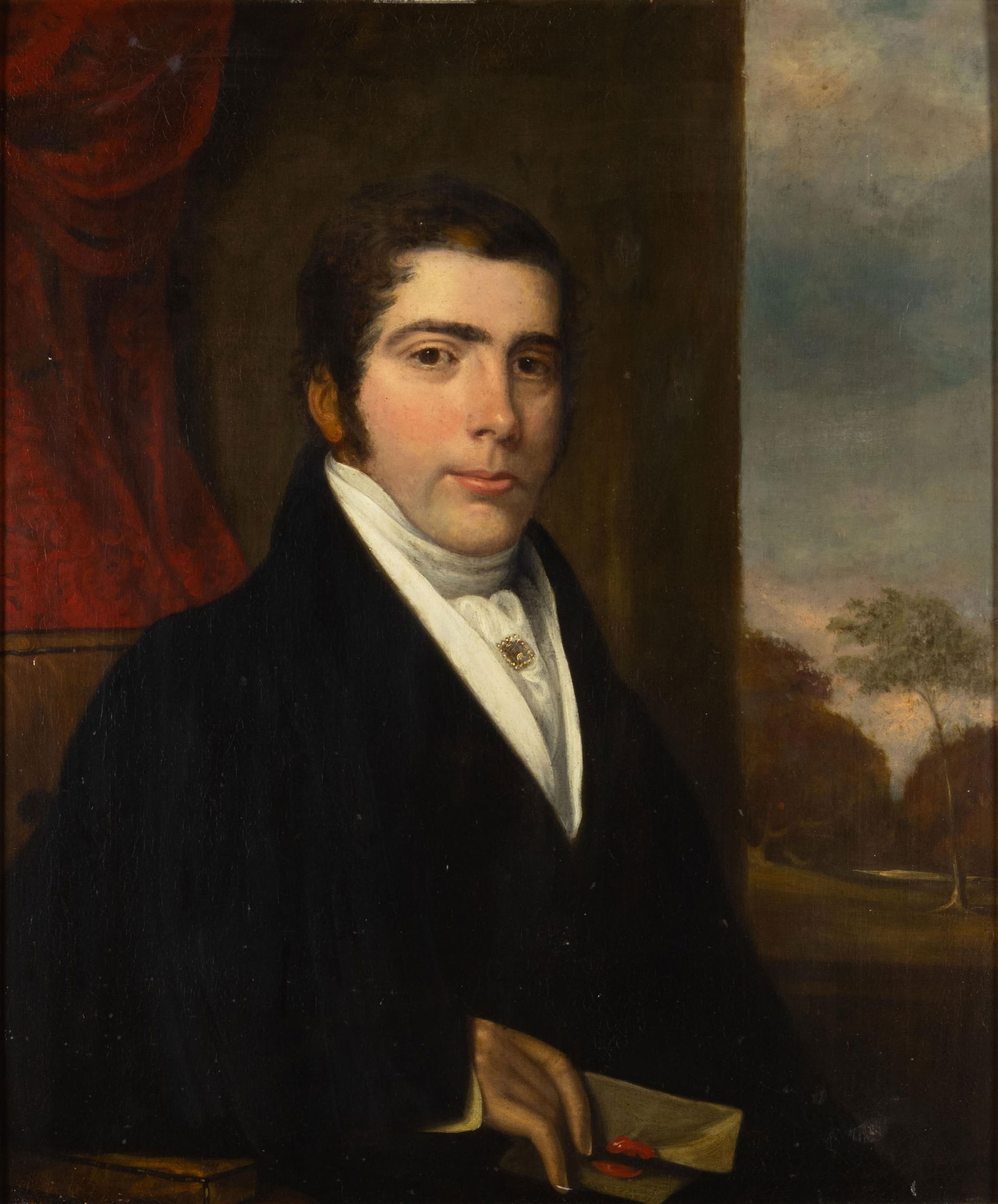 19th Century , Portrait of a Gentleman (1 of 3)