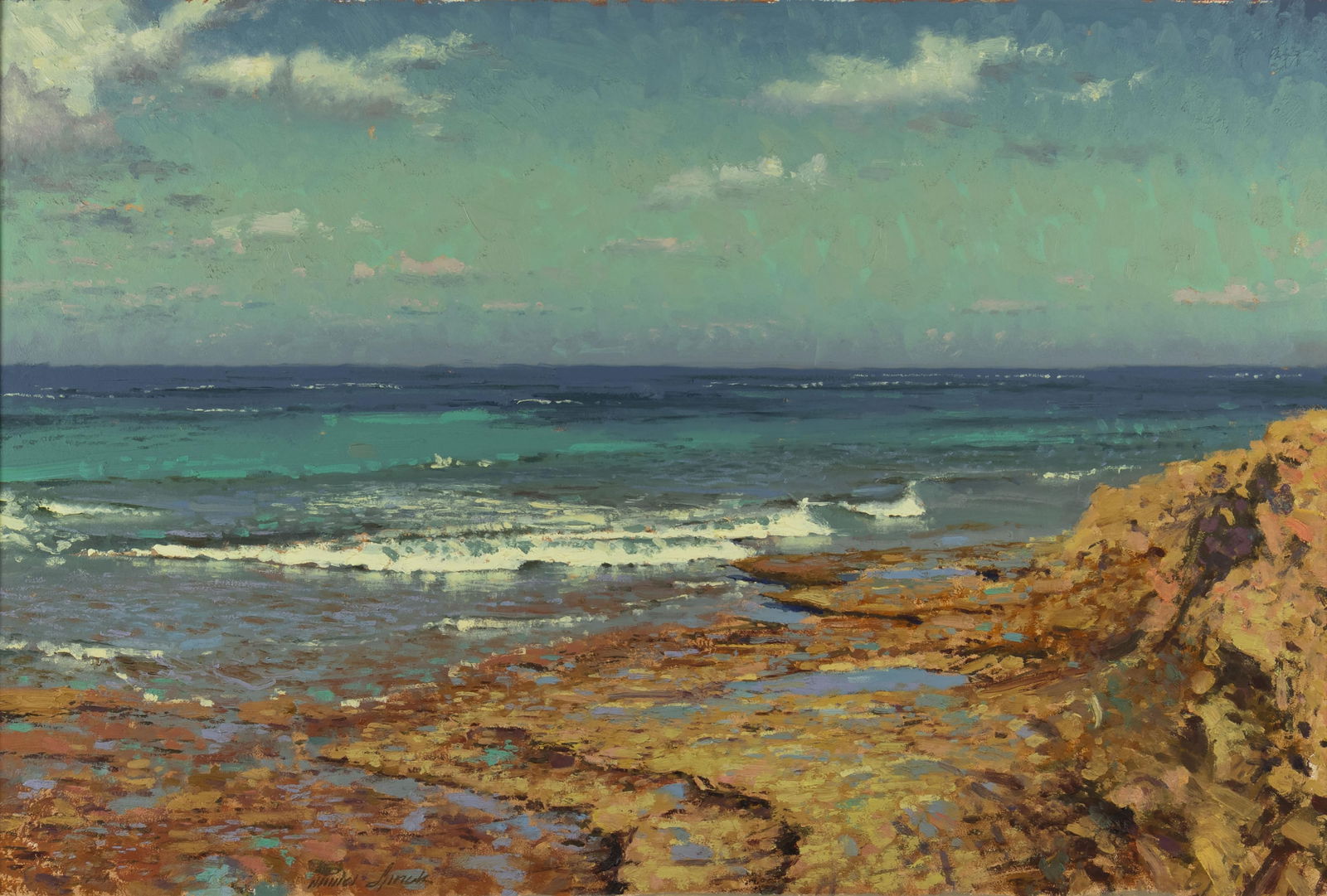 Daniel Sprick, b.1953, Eluthera, Bahamas - Atlantic Side, 1994 (1 of 3)