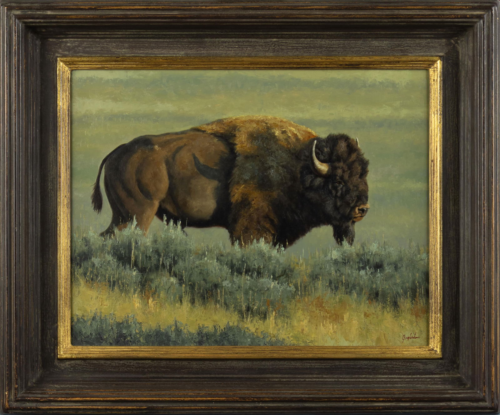 Greg Wilson, b.1962, Bison - 2