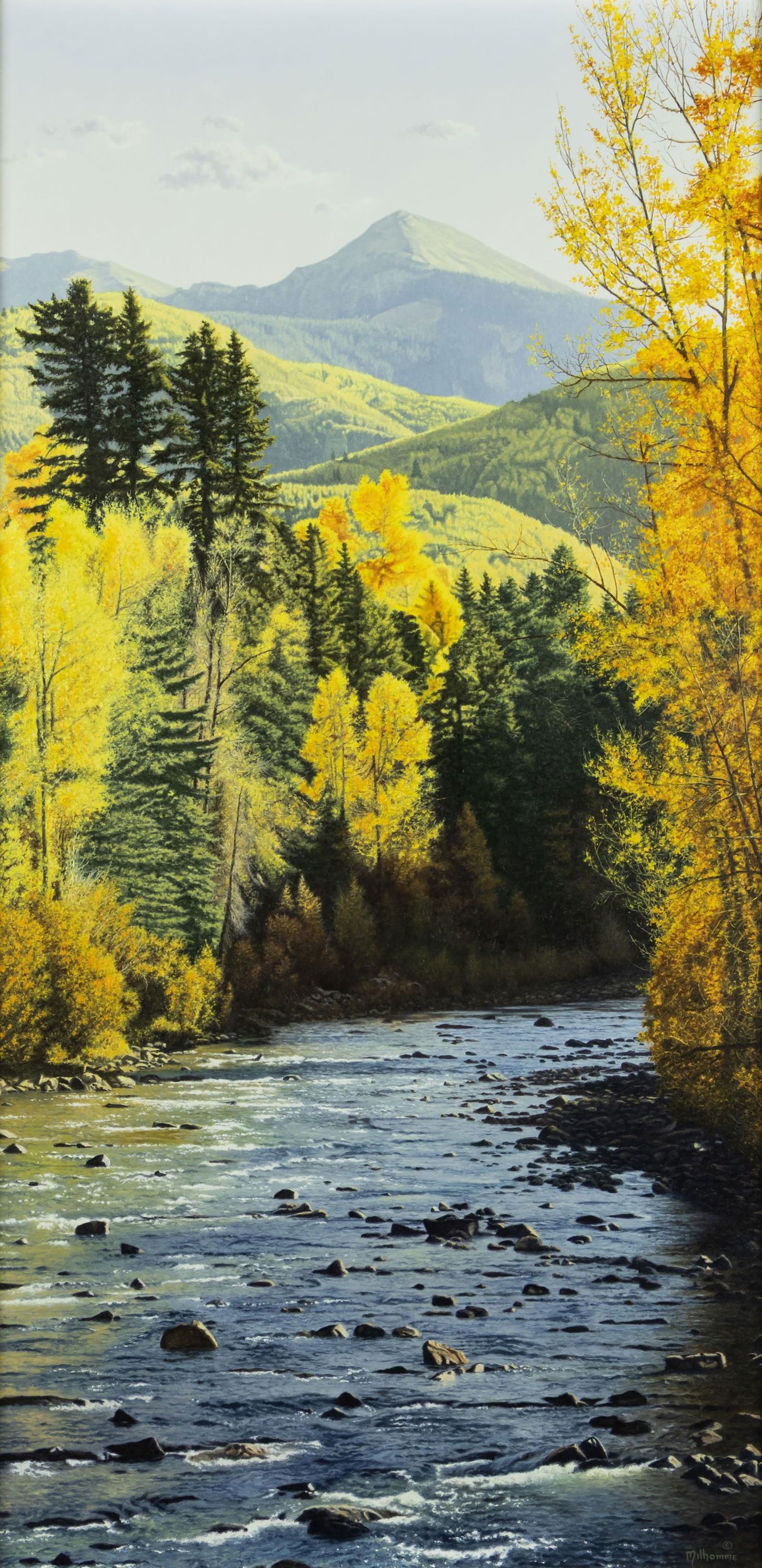 Denis Milhomme, American b.1954, Colorado Colors (1 of 3)