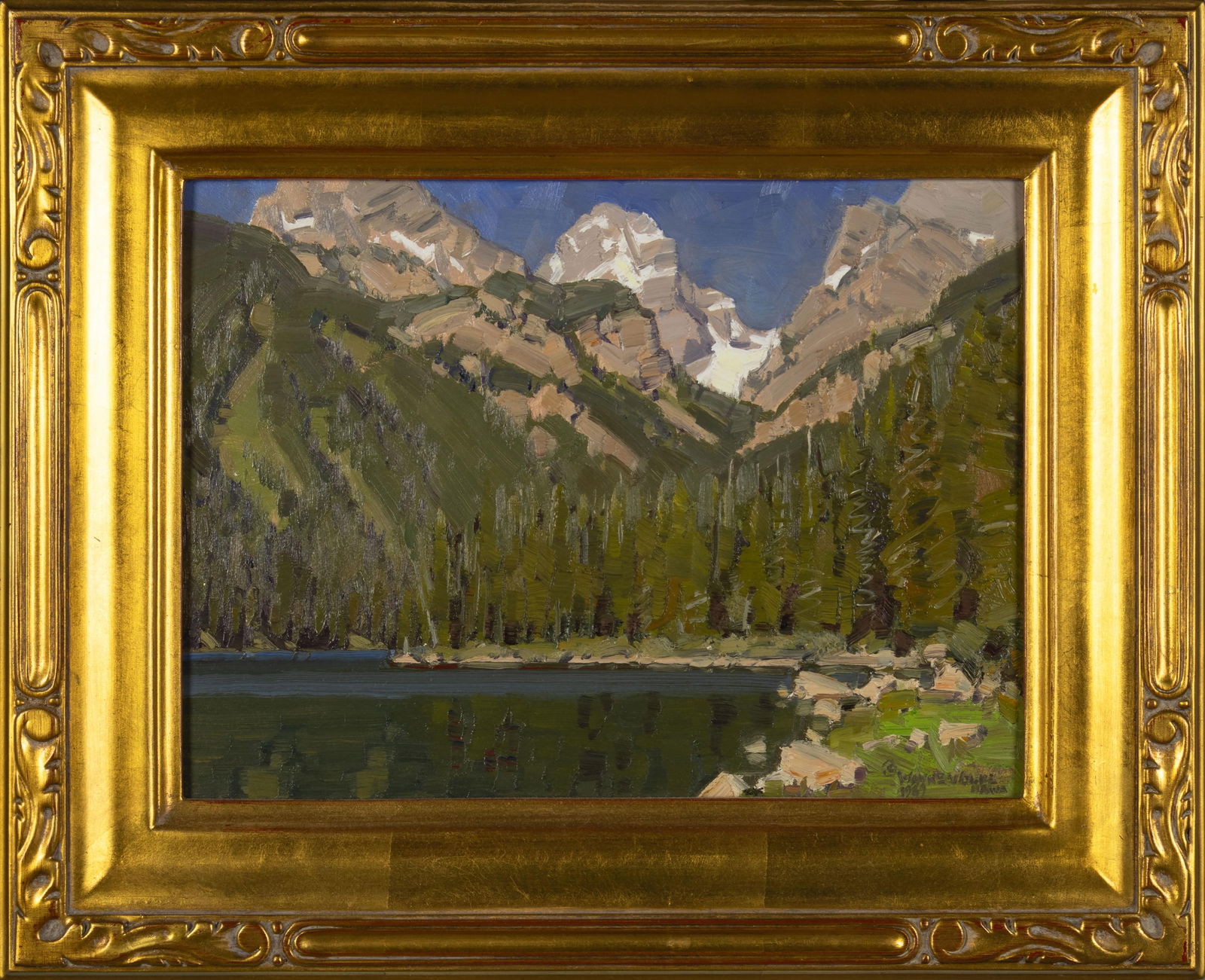 Wayne Wolfe, b.1944/45, Tetons, 1989 - 2
