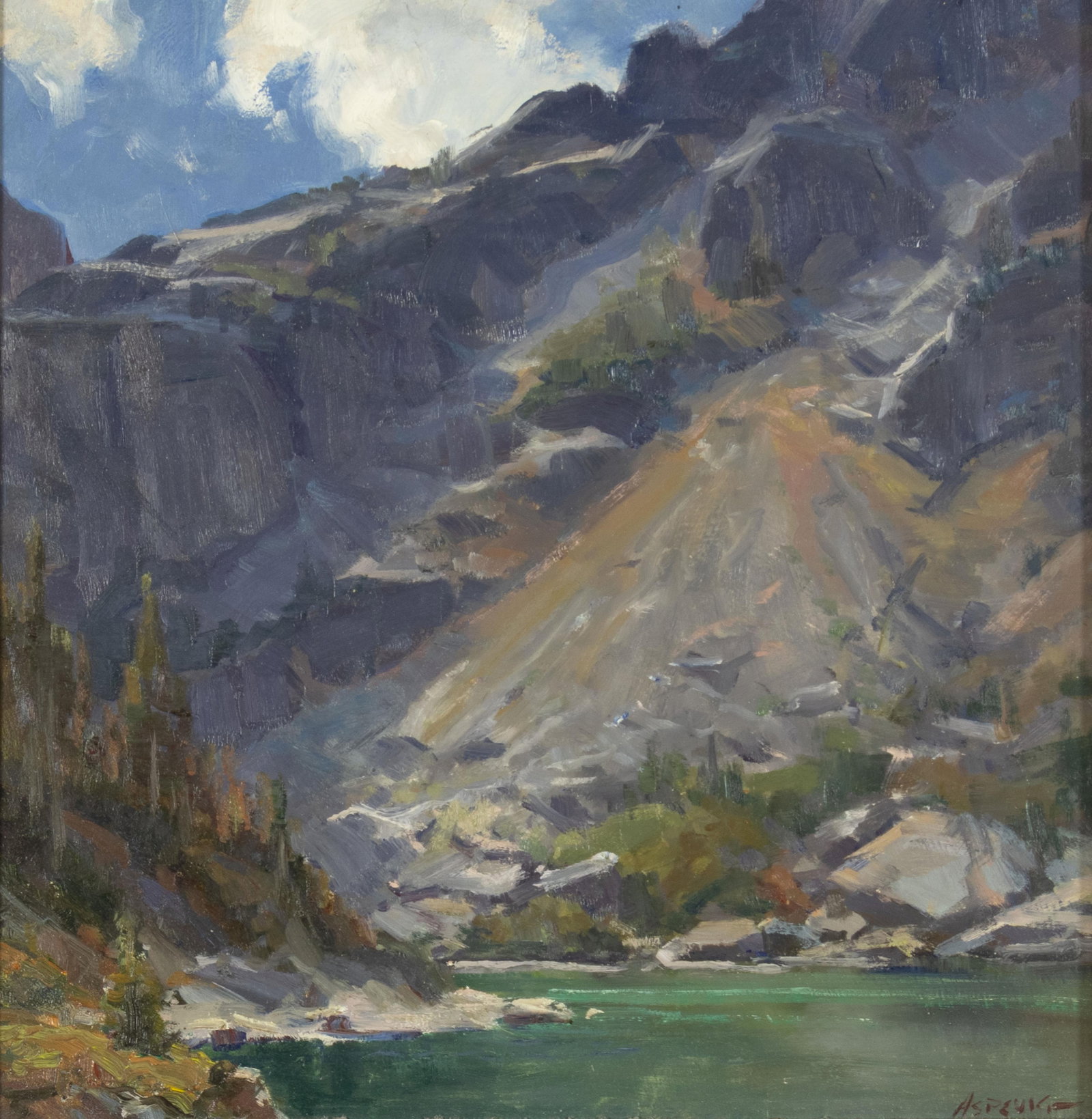 Clyde Aspevig, b.1951, Emerald Lake (1 of 3)