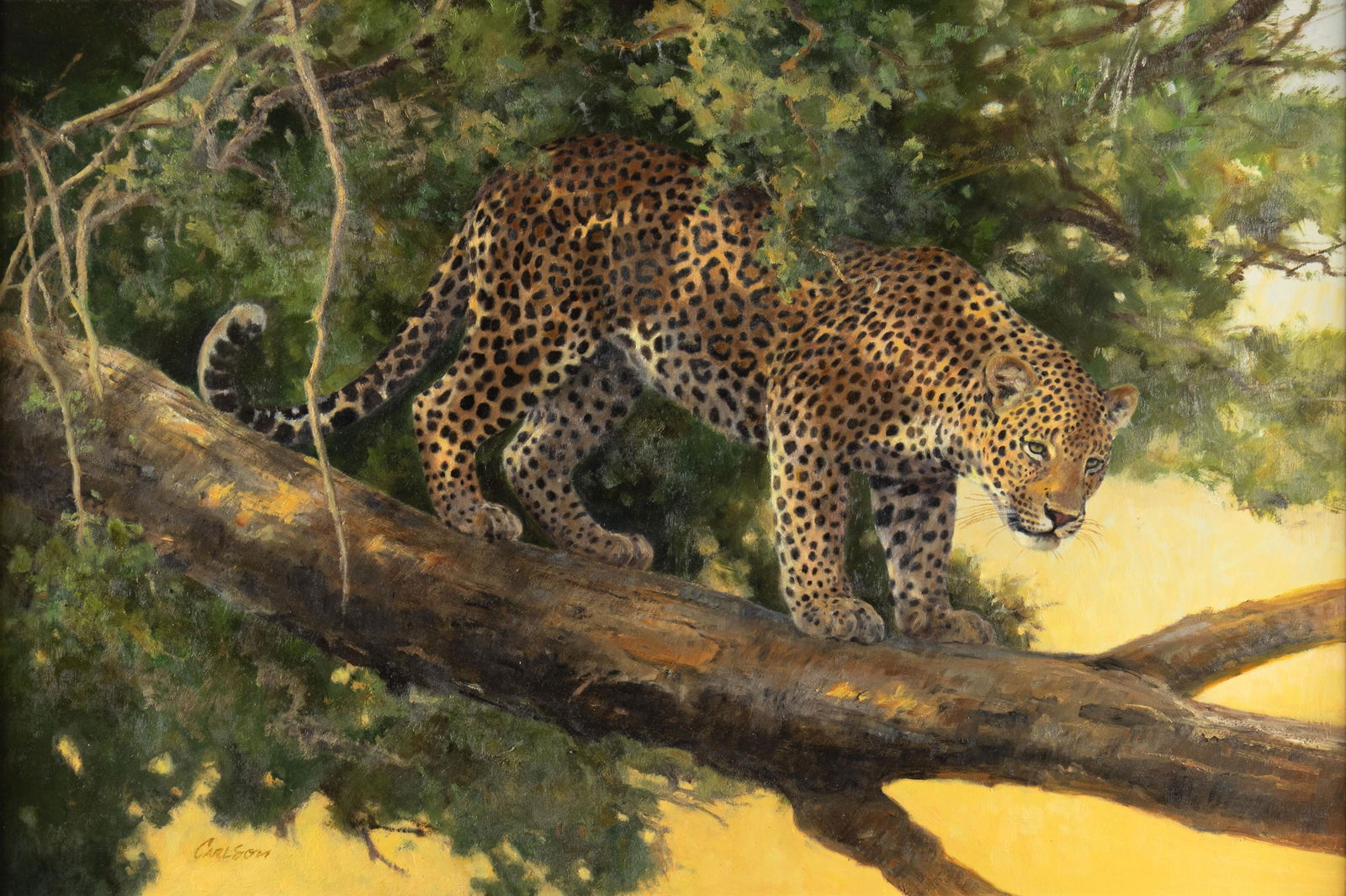 Ken Carlson, American b.1937, Contemplating the Odds (1 of 3)