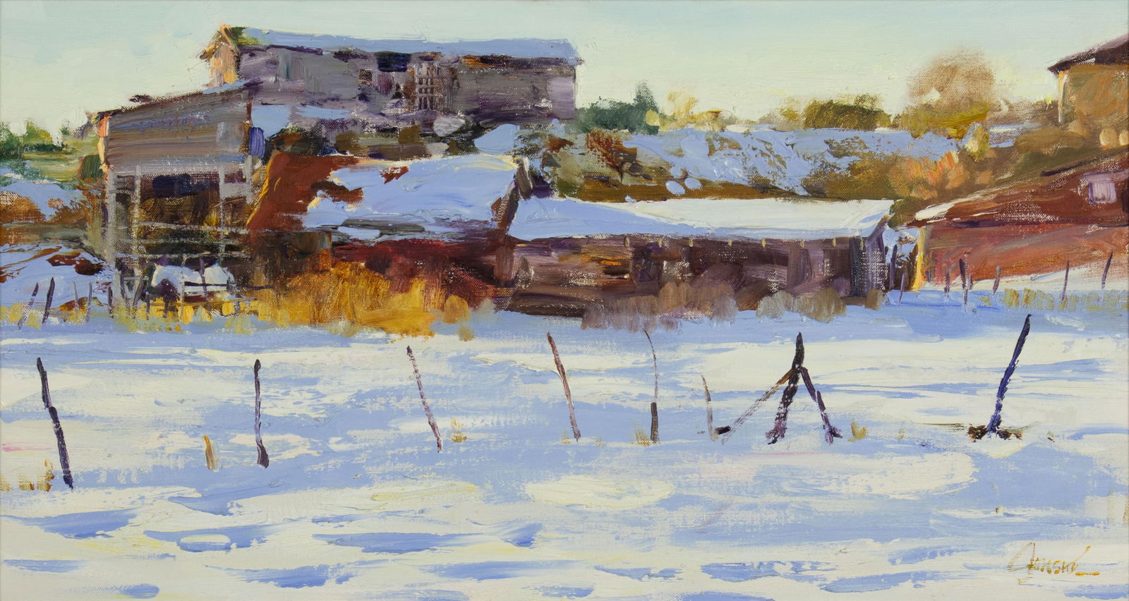 Walt Gonske, b.1942, Late Afternoon Sun (1 of 3)