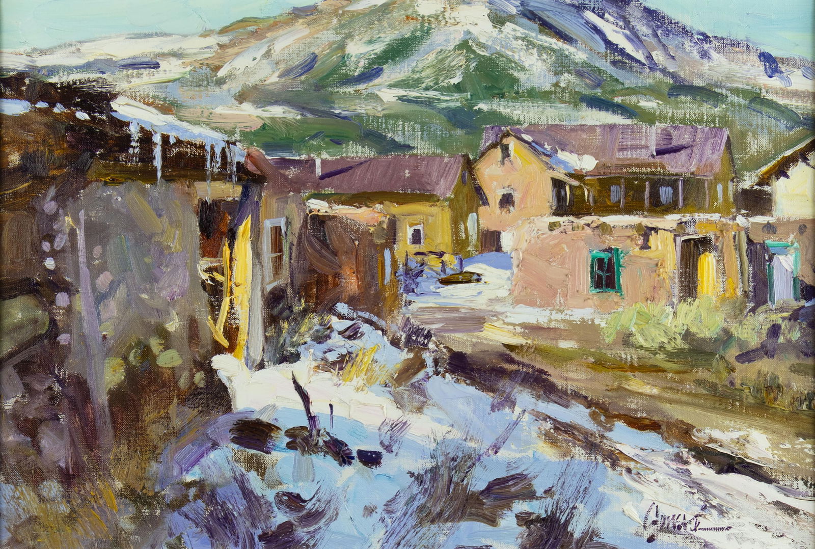 Walt Gonske, b.1942, Mid-January - San Jose, New Mexico (1 of 3)