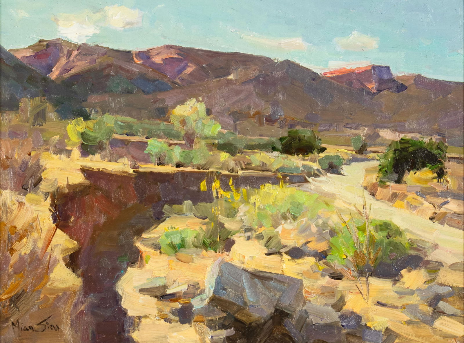 Mian Situ, b.1953, Canyon at Noon (1 of 3)