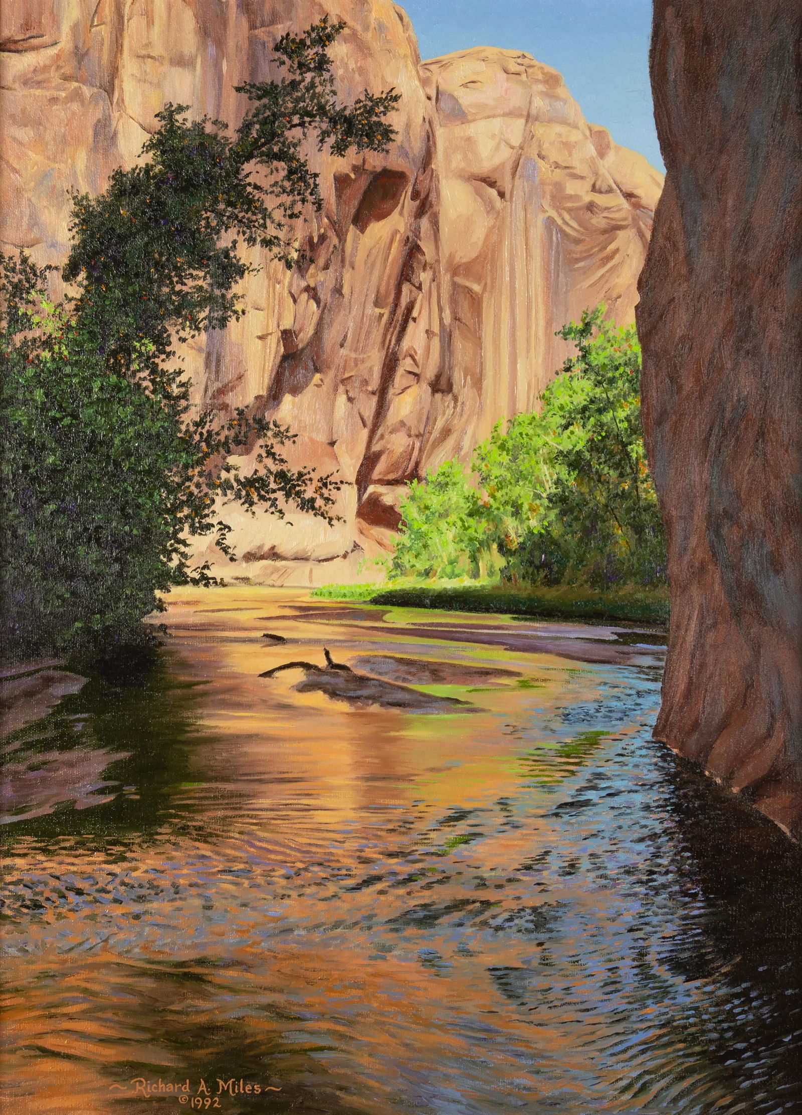 Richard A. Miles, b.1938, Canyon Rainbow, 1992 (1 of 3)