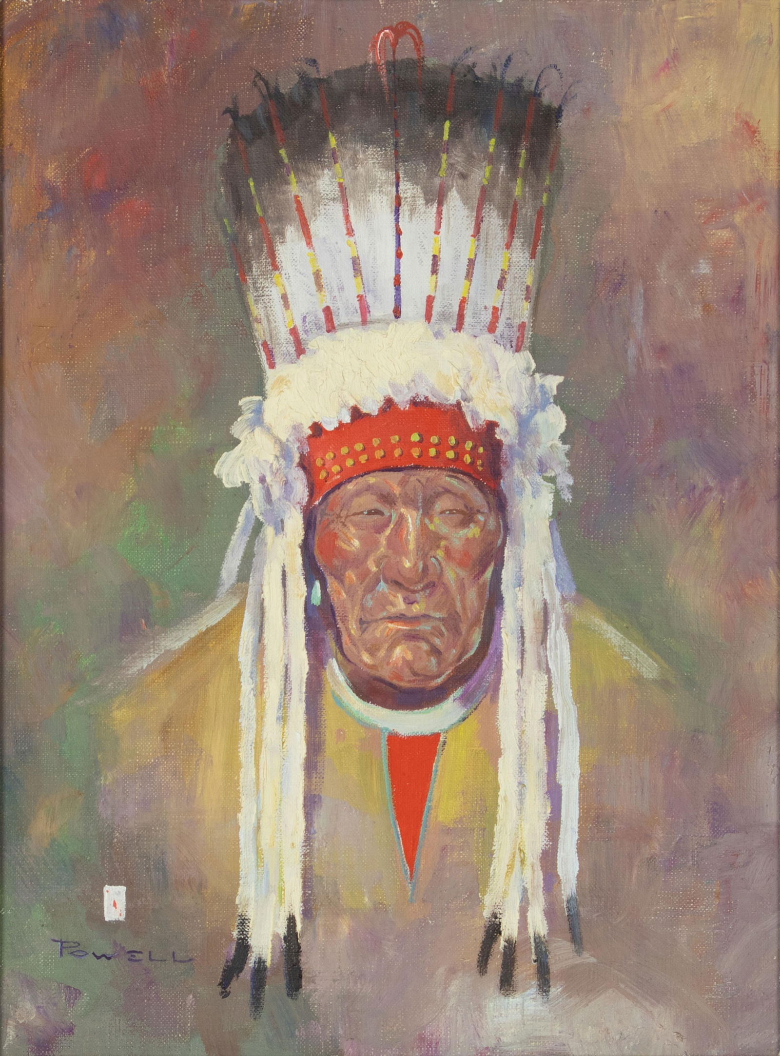 Ace Powell, 1912-1978, Mad Bull - Blood Indian (1 of 3)