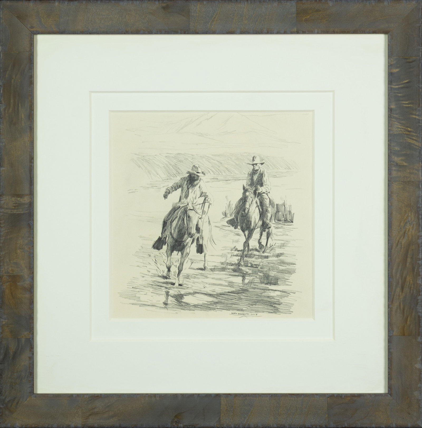 Mark Maggiori, Two Riders, 2019 - 2