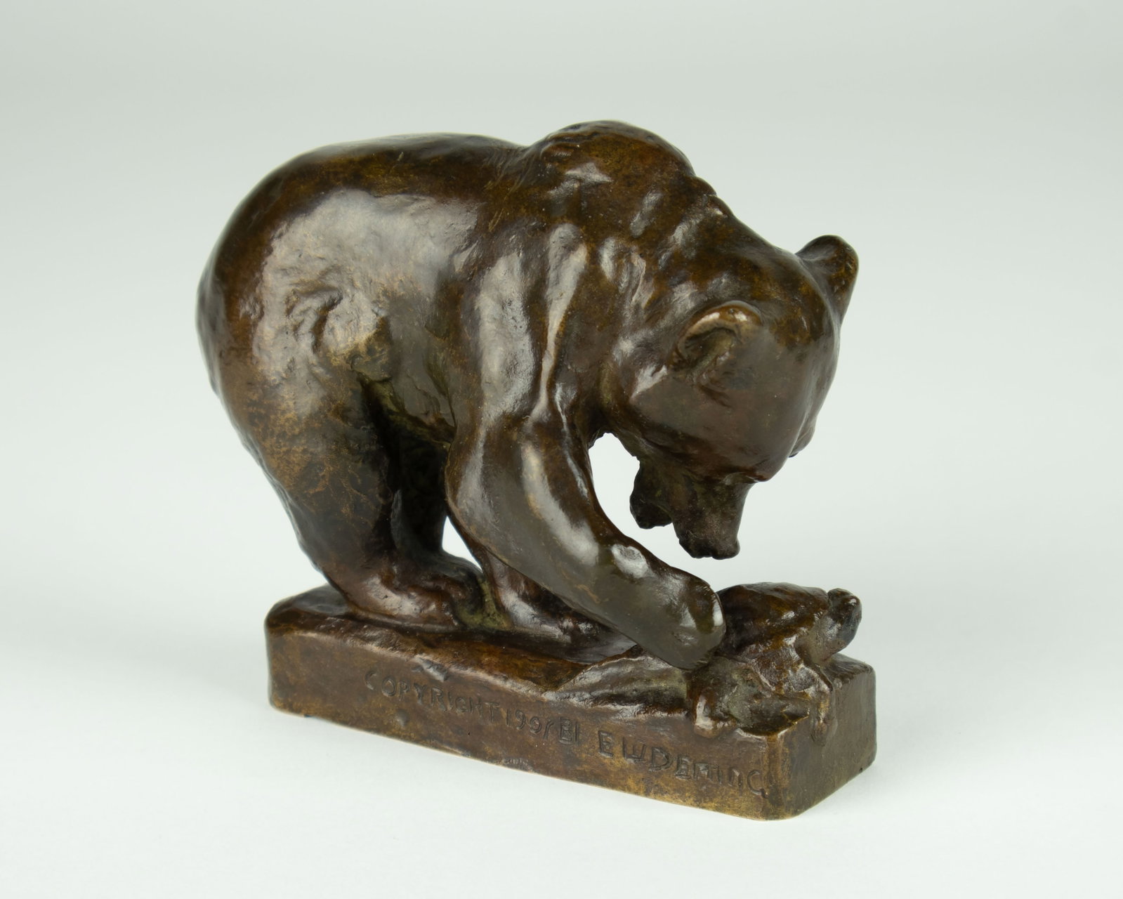 Edwin Willard Deming, Bear with Turtle, 1901 - 3