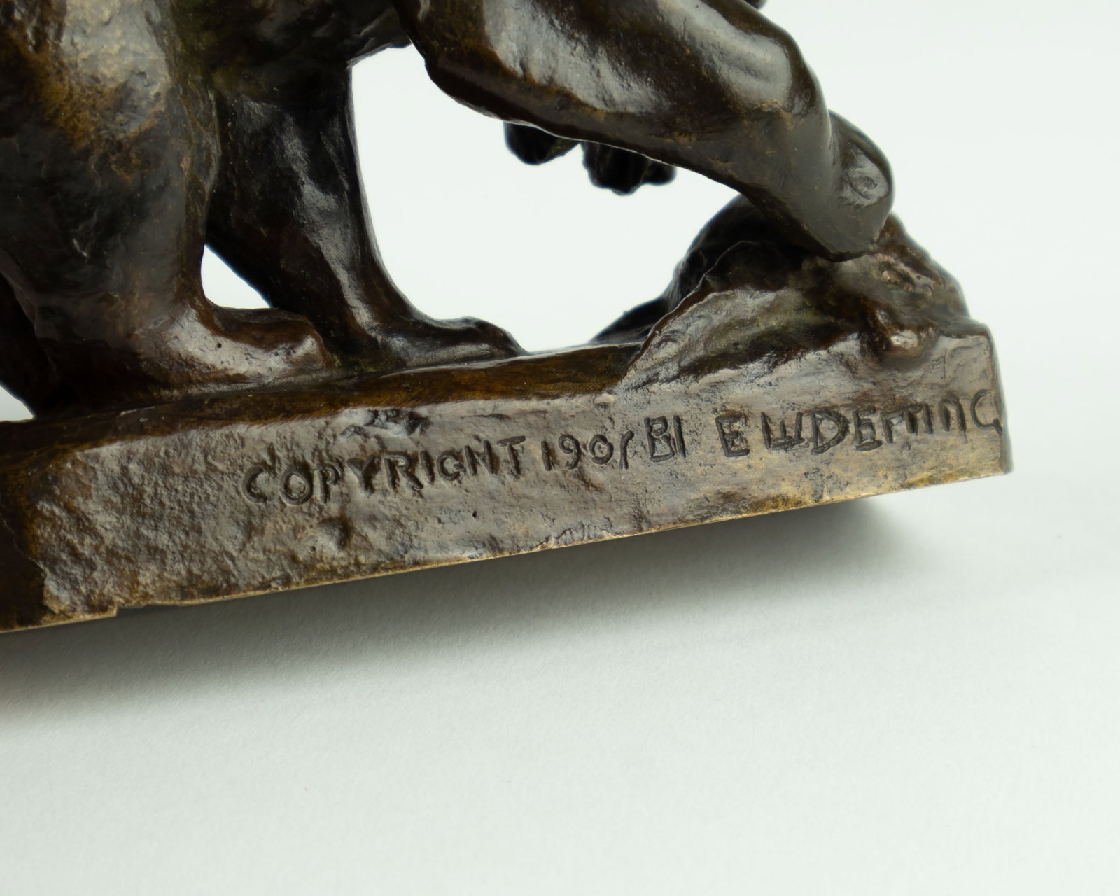 Edwin Willard Deming, Bear with Turtle, 1901 - 5