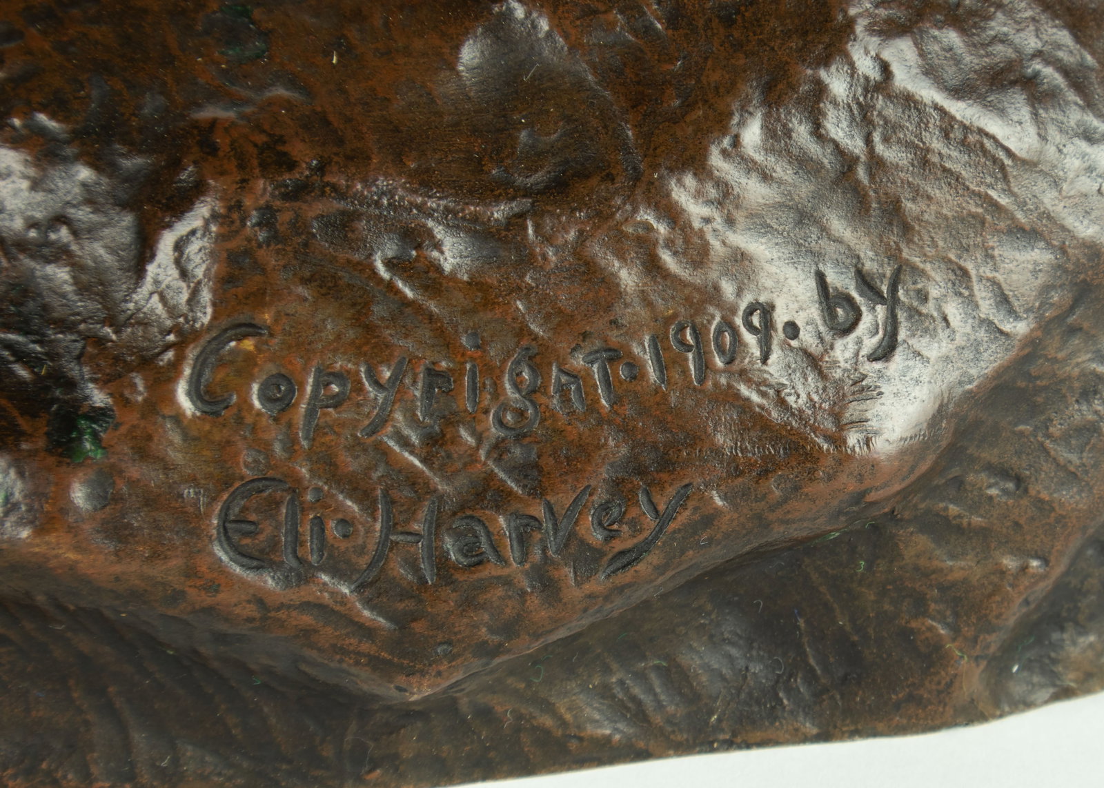 Eli Harvey, Elk, 1909 - 6