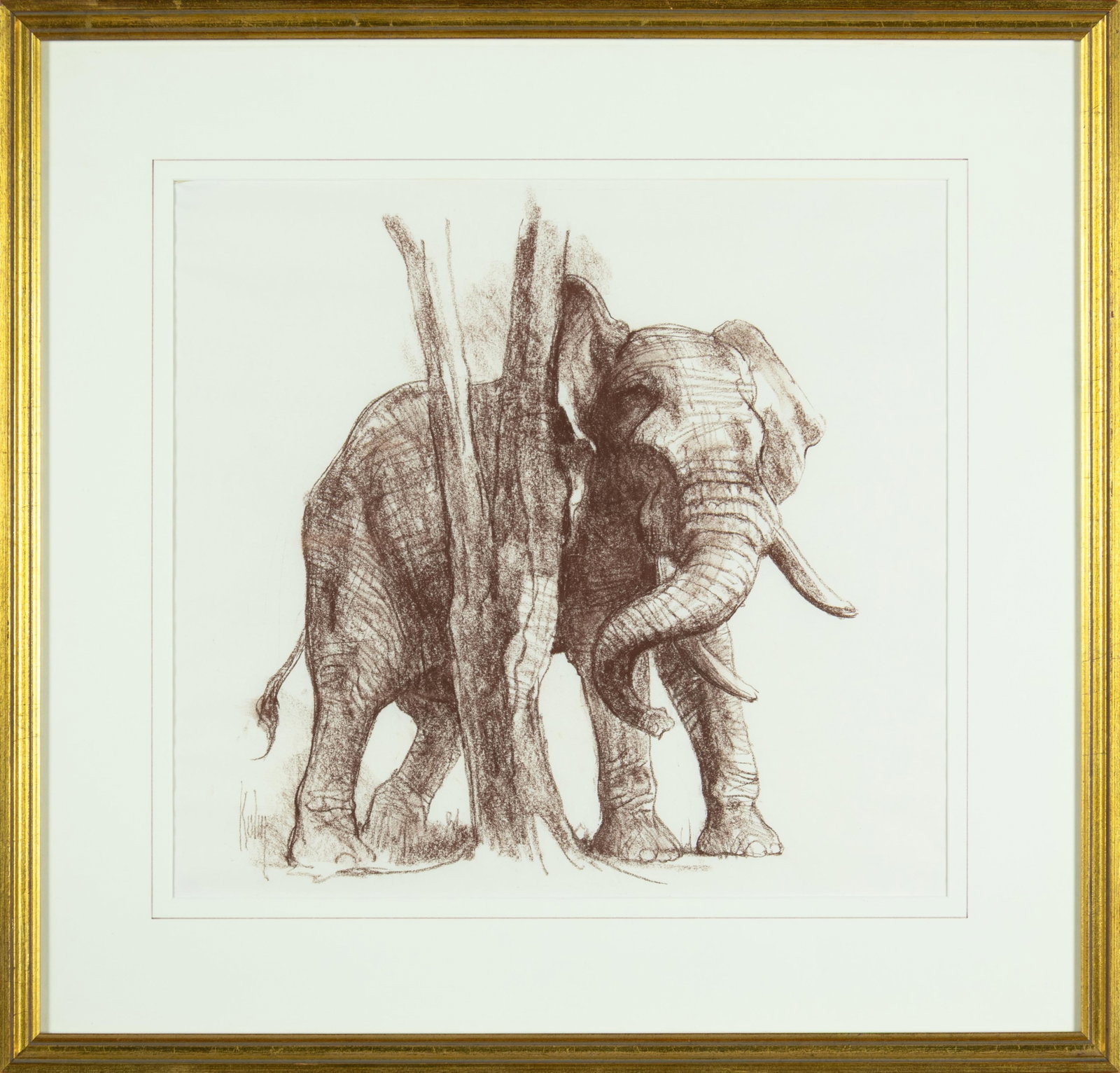 Bob Kuhn, Elephant - 2