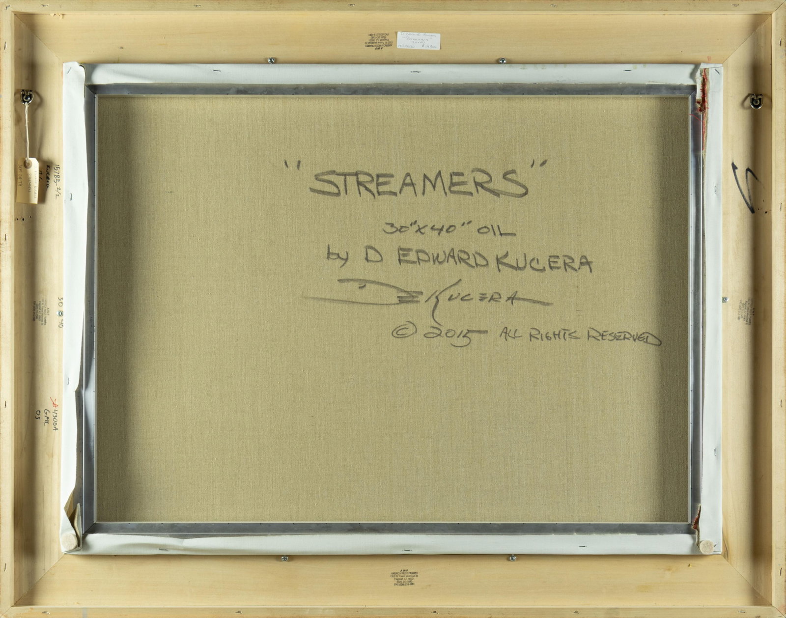 Ed Kucera, Streamers, 2015 - 3