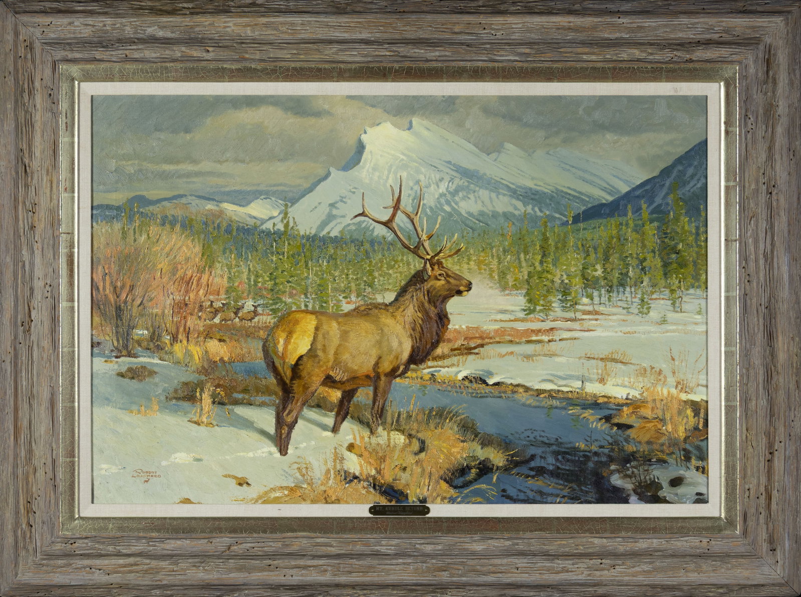 Robert Lougheed, Mt. Rundle Beyond - 2