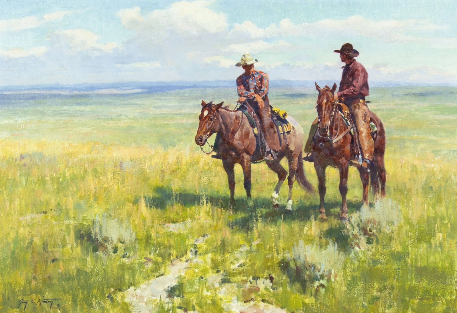Jim C. Norton, 1953-2023, Wyoming Range, 1998 (1 of 3)