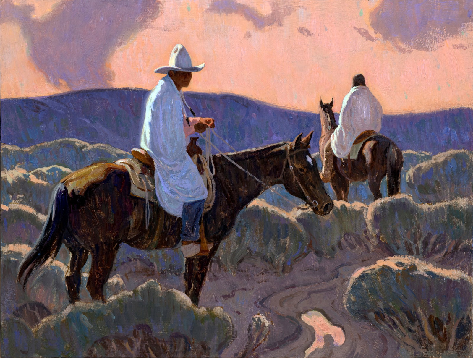 Eric Bowman, After the Rain: Eric Bowman b.1960 After the Rain oil on panel signed lower left: Bowman verso: signed and titled 12 x 16 in., Frame: 18 7/8 x 22 7/8 x 2 1/8 in. Provenance: Astoria Fine Art, Jackson Hole, WY From a