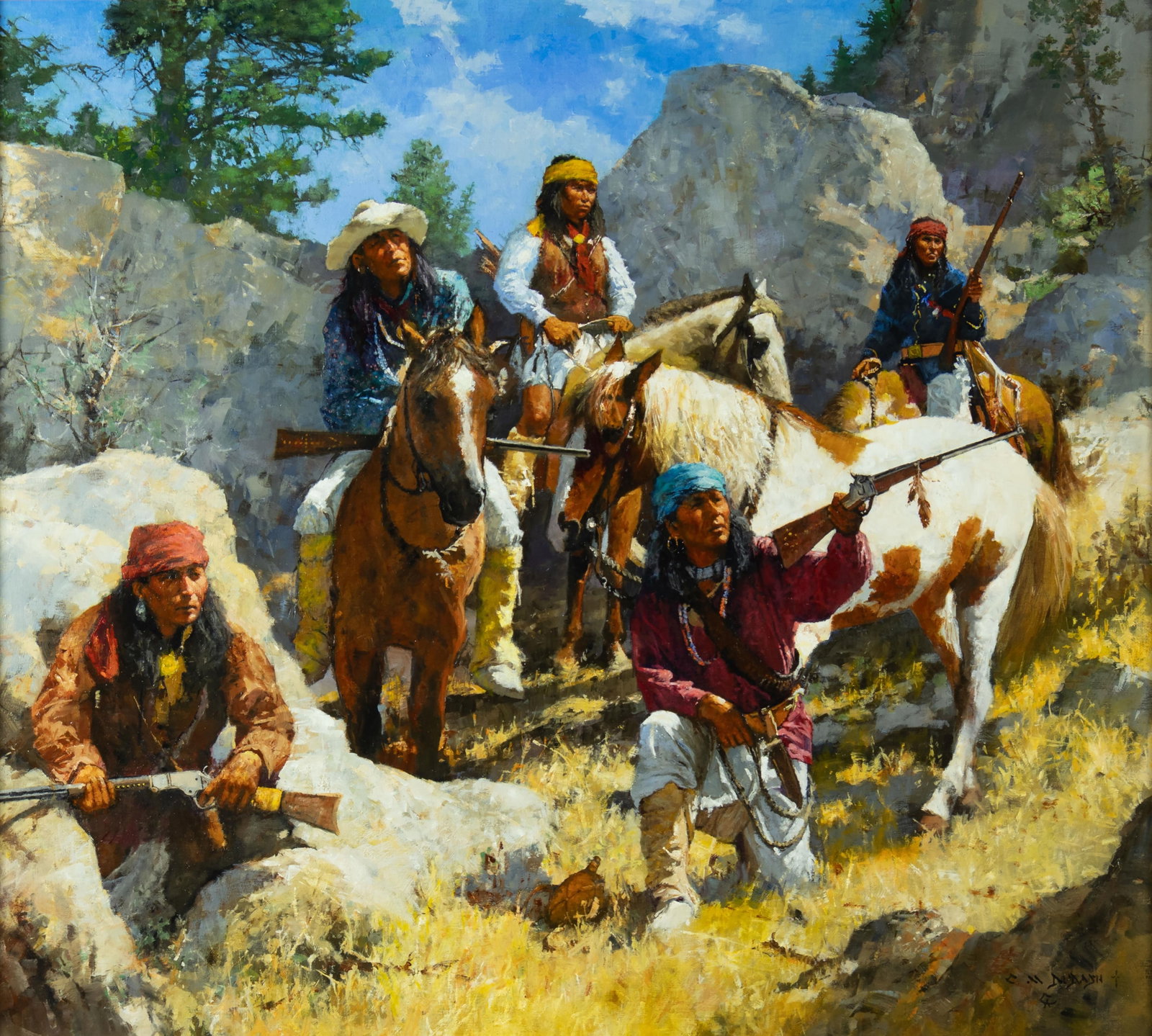 Michael Dudash, Hunters, Trackers and Scouts, 2025 (1 of 3)