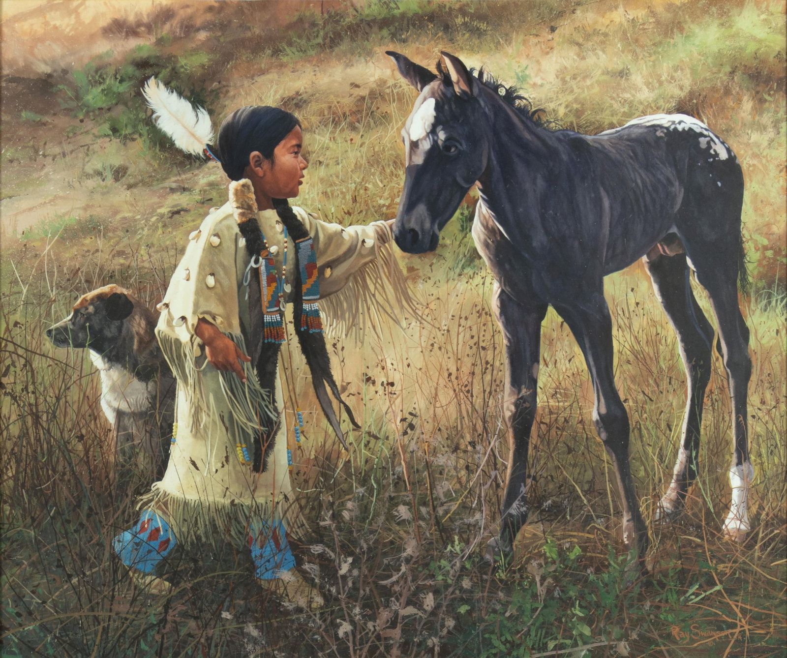 Ray Swanson, Nez Perce Pals (1 of 3)
