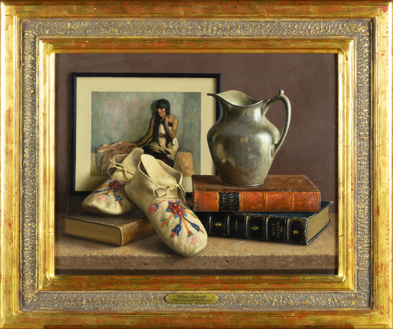 William Acheff, A Moment for Reflection, 1994 - 2