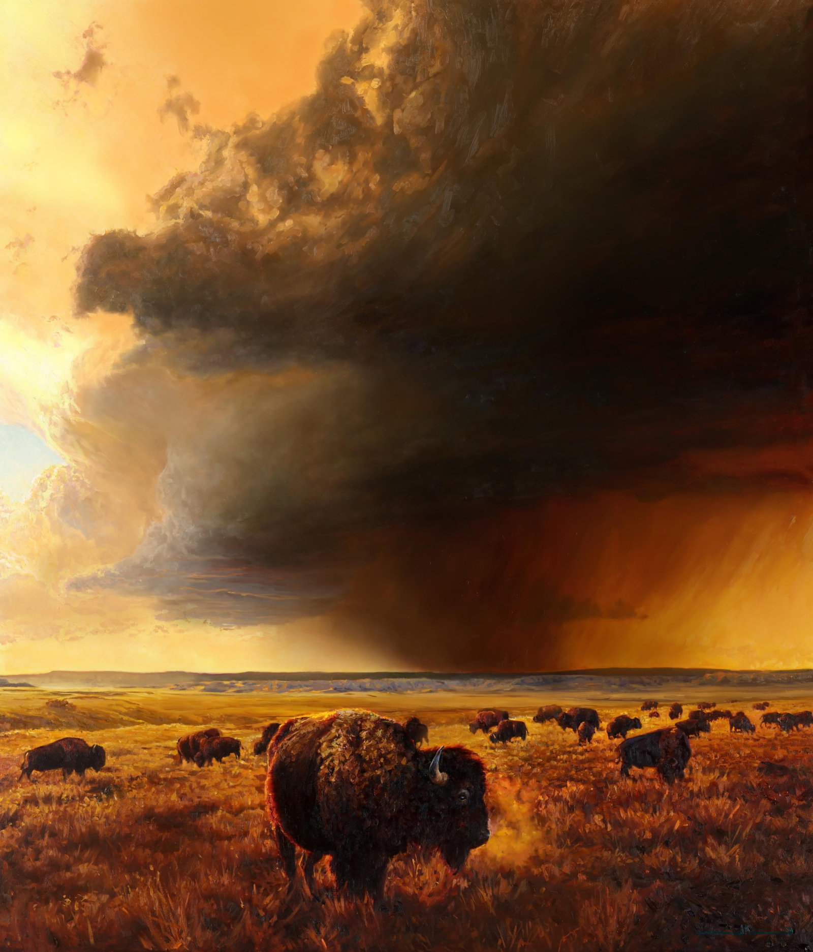 Jonathan Noon, As Above, So Below: Jonathan Noon b.1985 As Above, So Below oil on aluminum signed lower right: JN 48 x 41 in., Frame: 56 x 49 1/8 x 3 1/4 in. Provenance: From the Artist "As an artist, my work is a refl