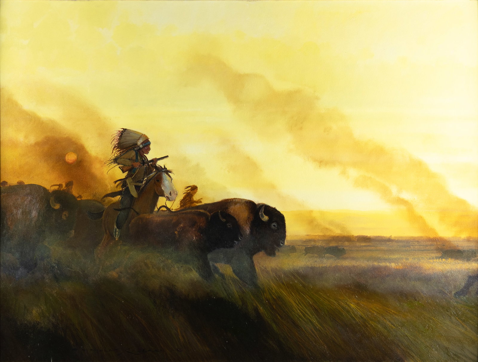 Nicholas Coleman, Buffalo Run (1 of 3)