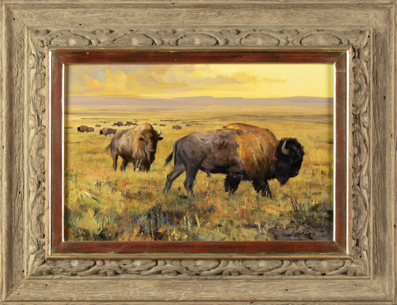 Ken Carlson, Bison - 2
