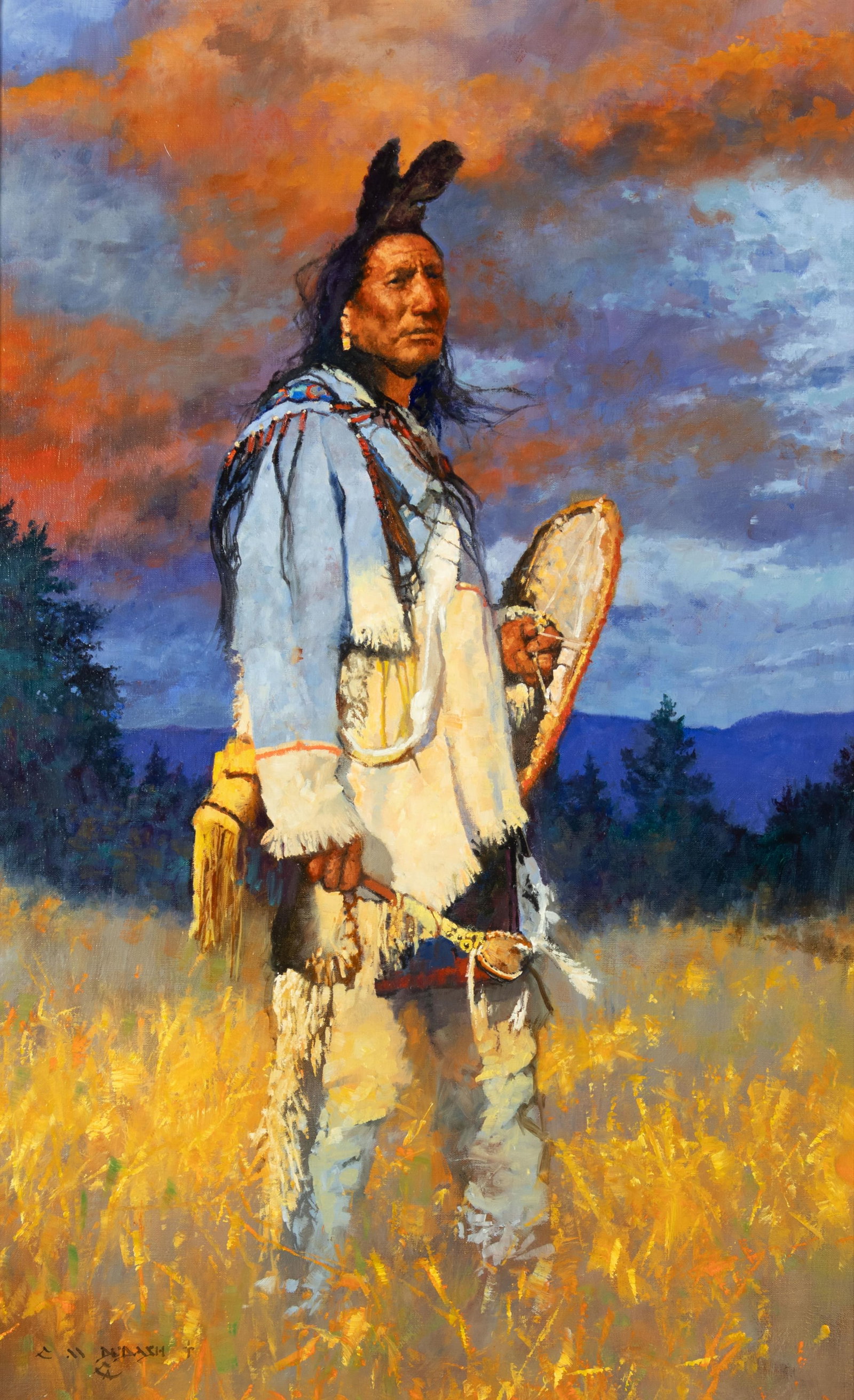 Michael Dudash, A Man of Stature, 2023 (1 of 3)