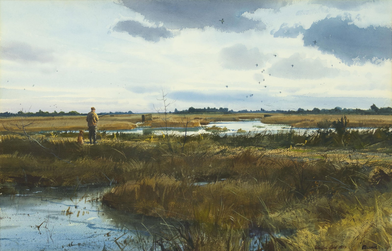 Ogden Minton Pleissner, Windfall Pond, 1958 (1 of 3)