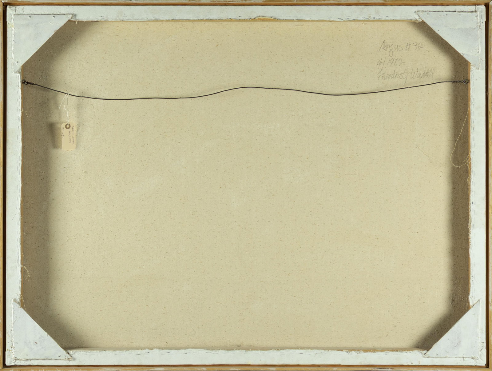 Theodore Waddell, Angus #32, 1982 - 3