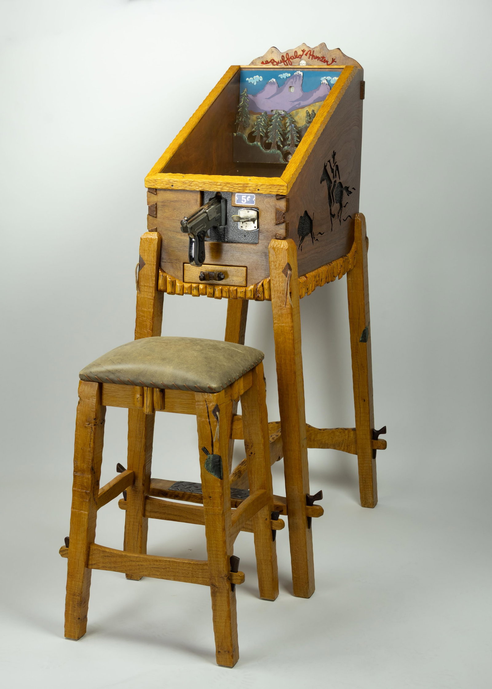 J. Bradley Greenwood, Buffalo Hunter / Mechanical Target Shooting Gallery, 2005 (1 of 7)
