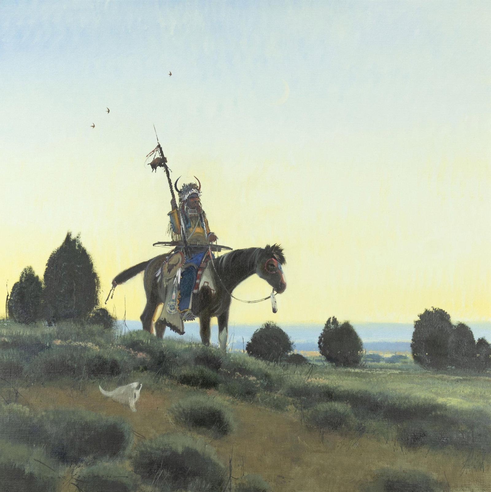 Nicholas Coleman, Crow Scout (1 of 3)
