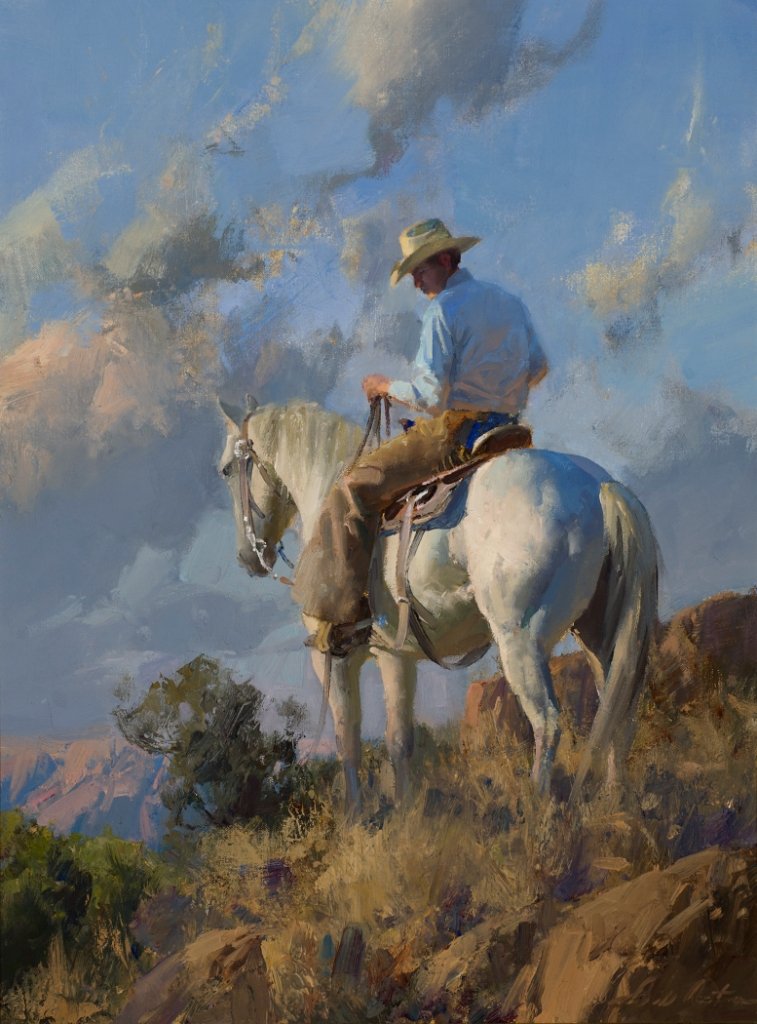 Southwest Serenade: Anton, Bill, (1957- ), 24 x 18 inches, oil on board, signed lower right: