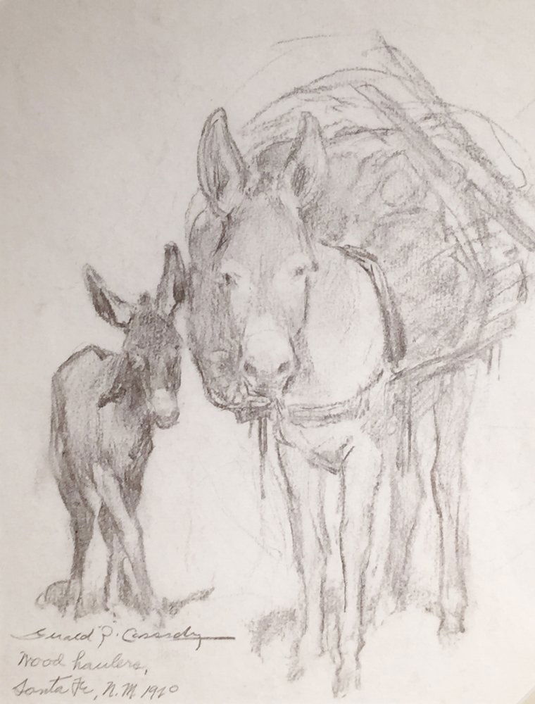 Wood Haulers by Gerald Cassidy (1 of 1)