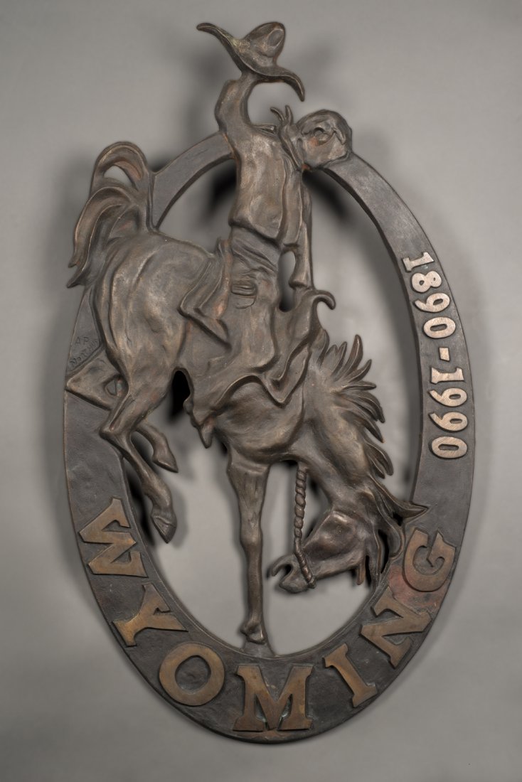 Wyoming Centennial Medallion by George Northup (1 of 1)
